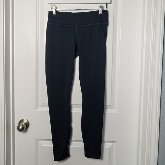 Fabletics Power Hold Mid-Rise Leggings 26" - S/M Black - Picture 1 of 4